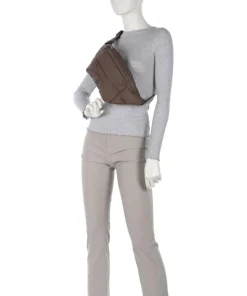 Fame Gürteltasche recyceltes Polyester braun