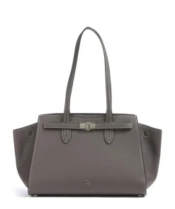 Farah L Shopper genarbtes Rindsleder dunkelgrau