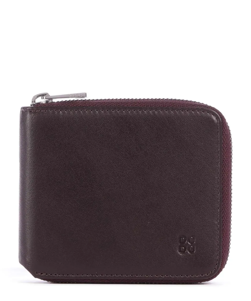 Faro RFID Geldbörse fein genarbtes Kalbsleder wein