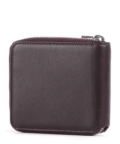 Faro RFID Geldbörse fein genarbtes Kalbsleder wein