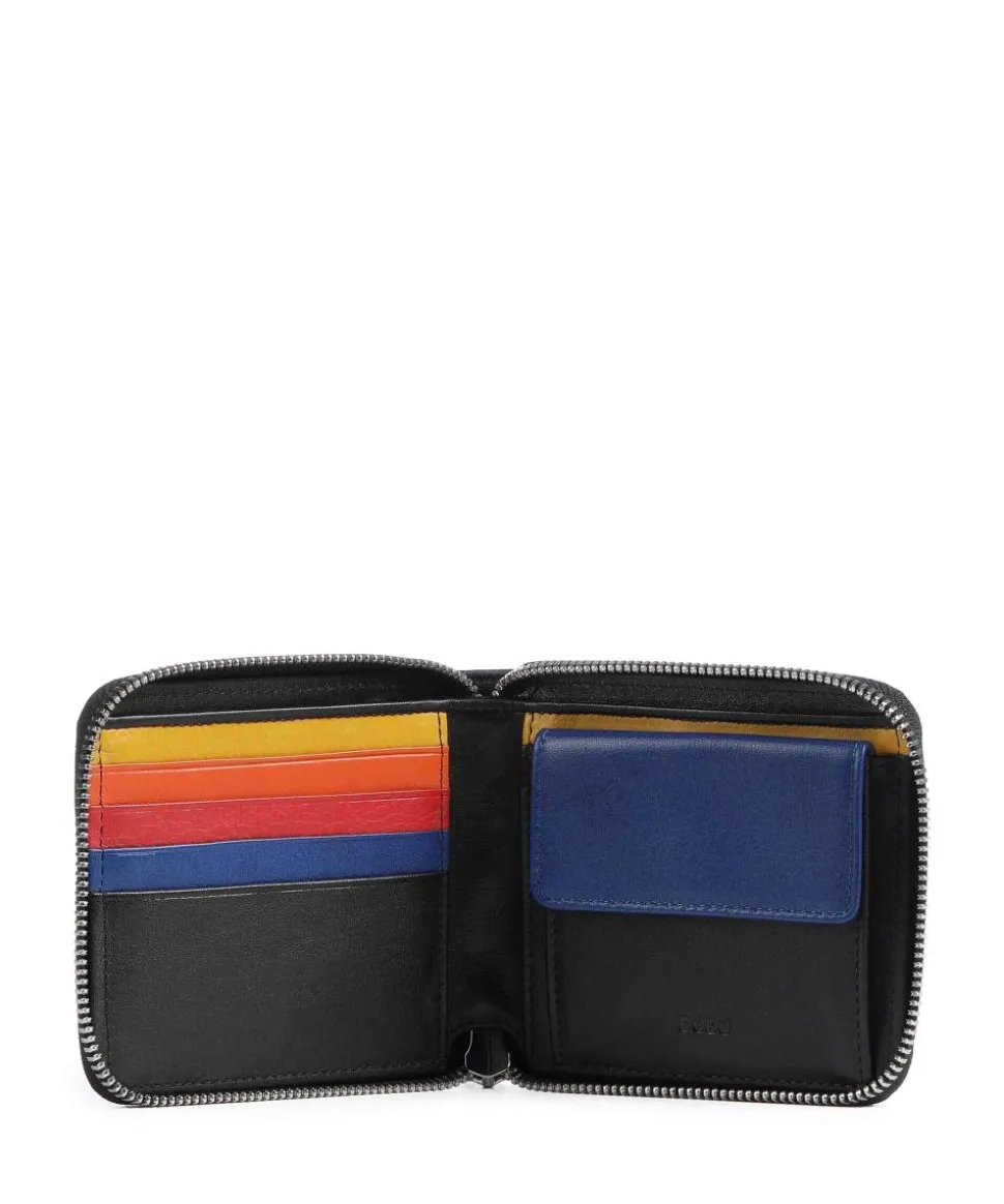 Faro RFID Geldbörse fein genarbtes Kalbsleder schwarz