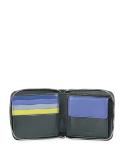 Faro RFID Geldbörse fein genarbtes Kalbsleder dunkelgrün