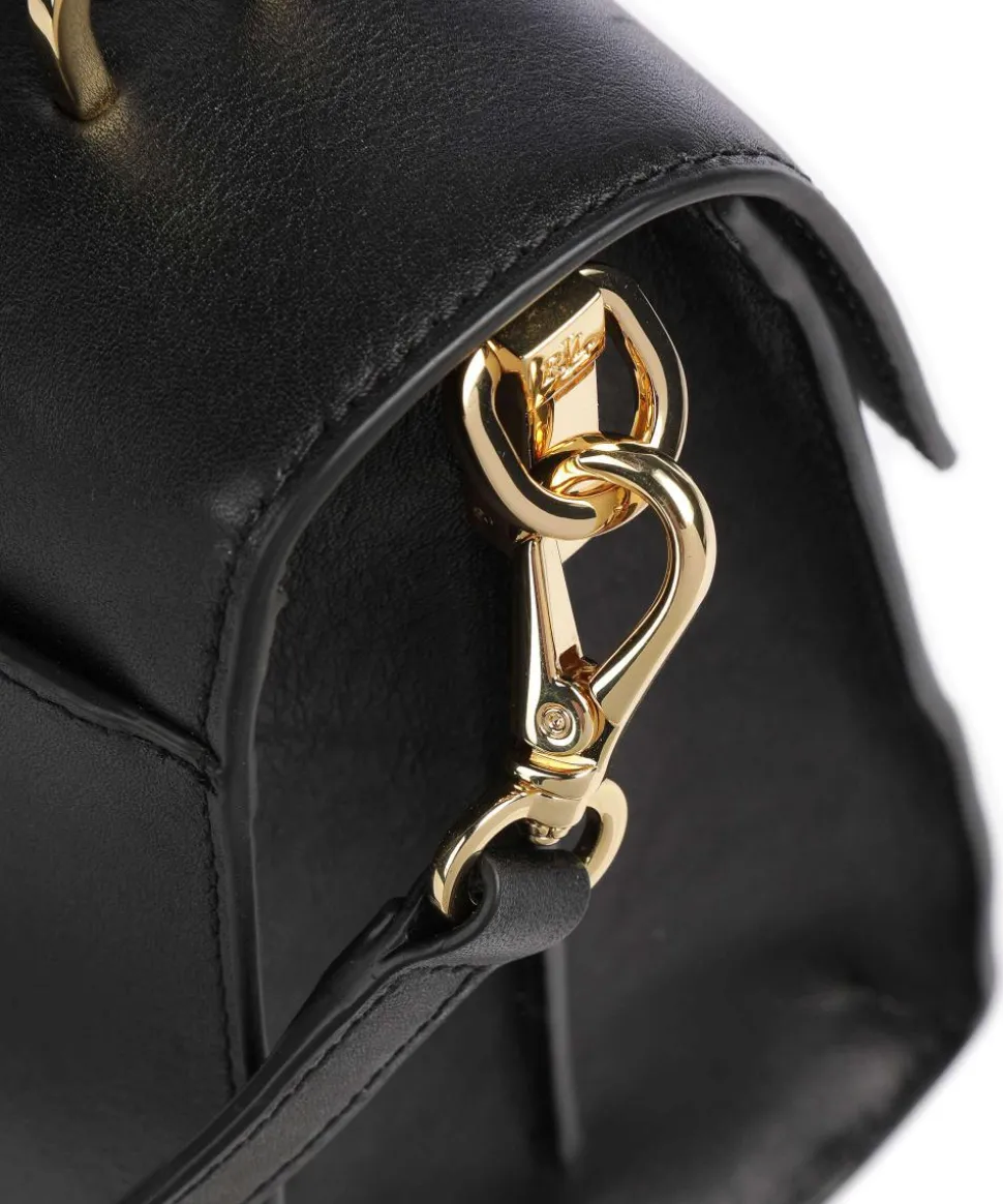 Farrah 27 Handtasche fein genarbtes Rindsleder schwarz