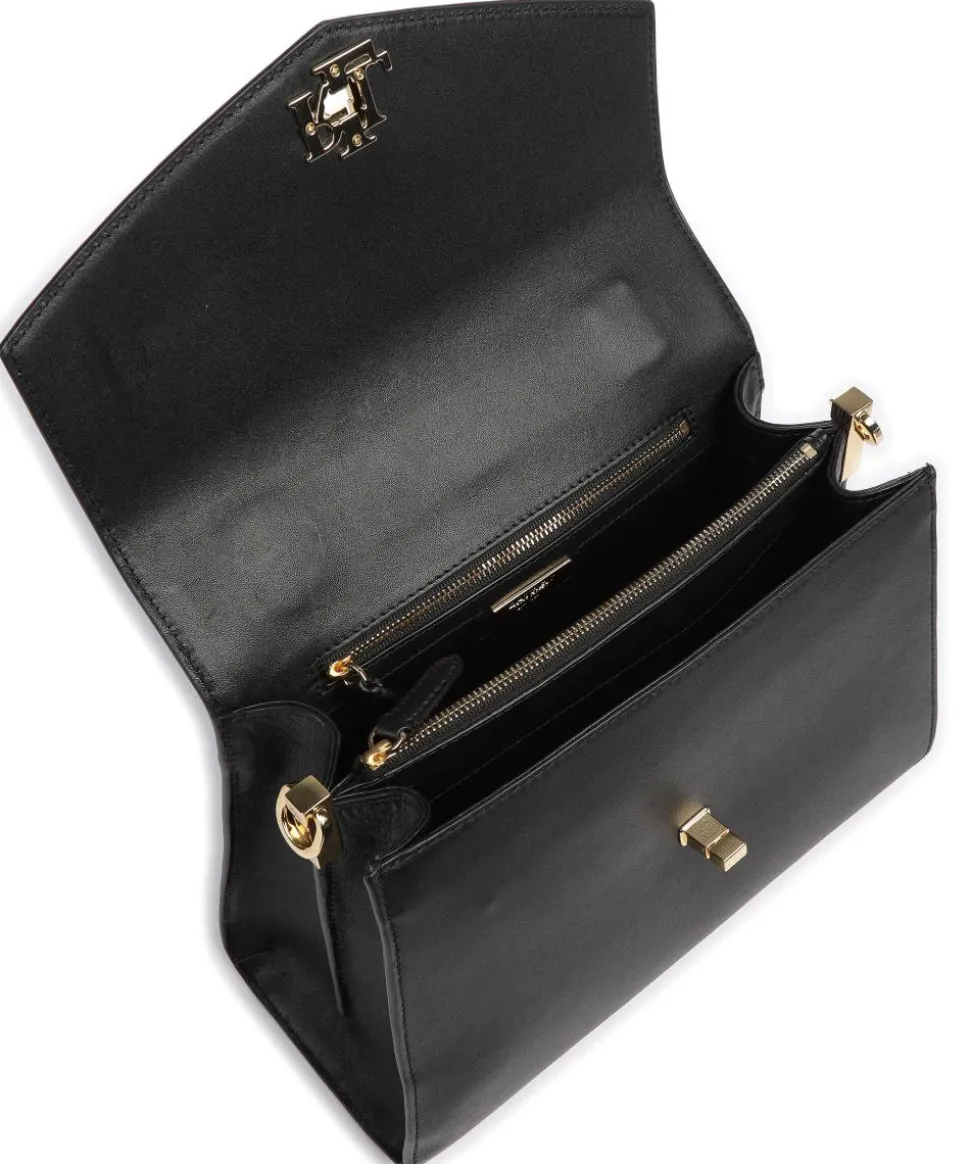 Farrah 27 Handtasche fein genarbtes Rindsleder schwarz