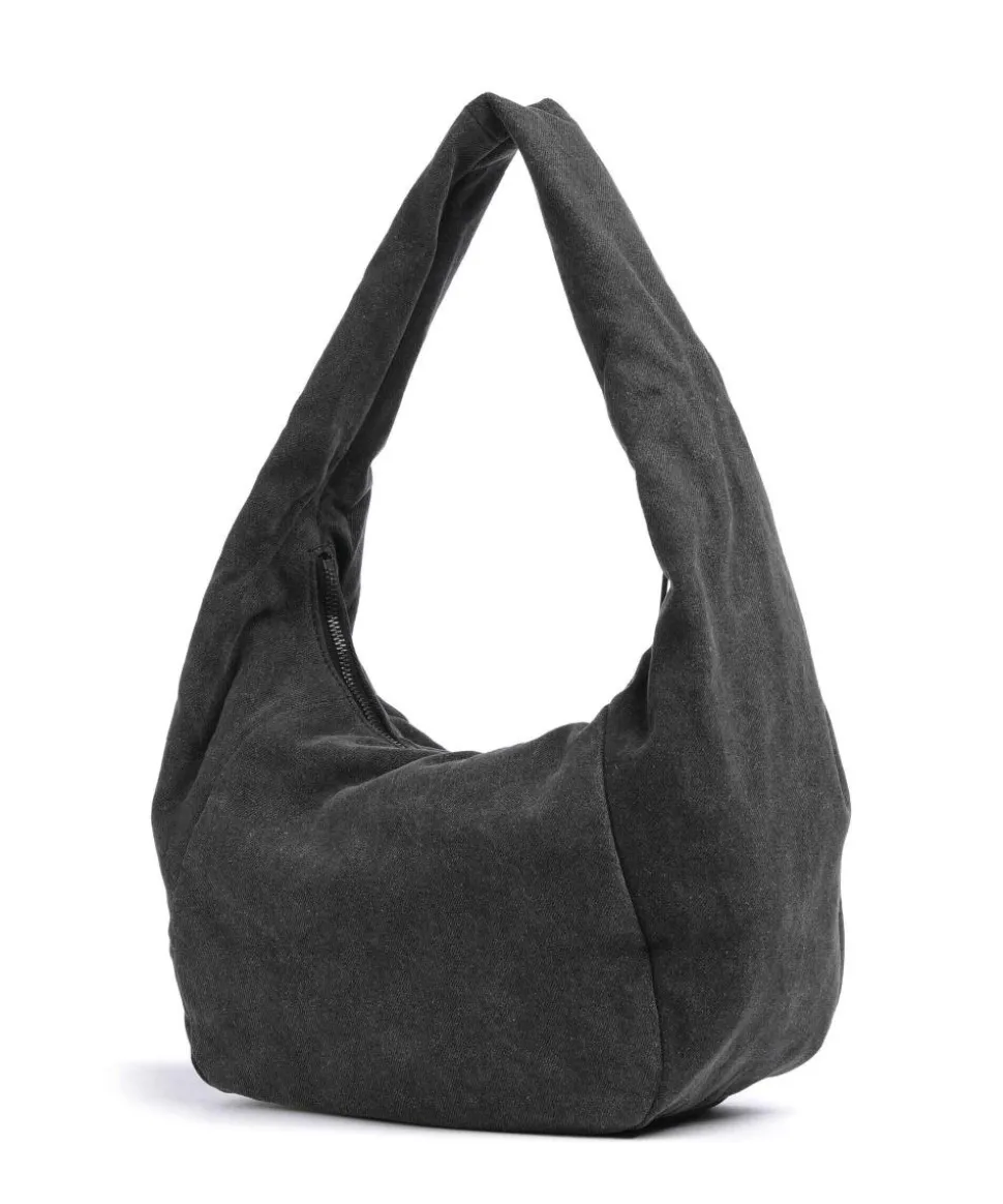Farrah Denim M Beuteltasche Baumwolle schwarz