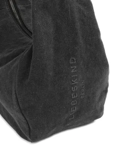 Farrah Denim M Beuteltasche Baumwolle schwarz