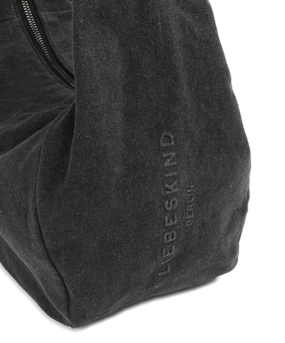 Farrah Denim M Beuteltasche Baumwolle schwarz