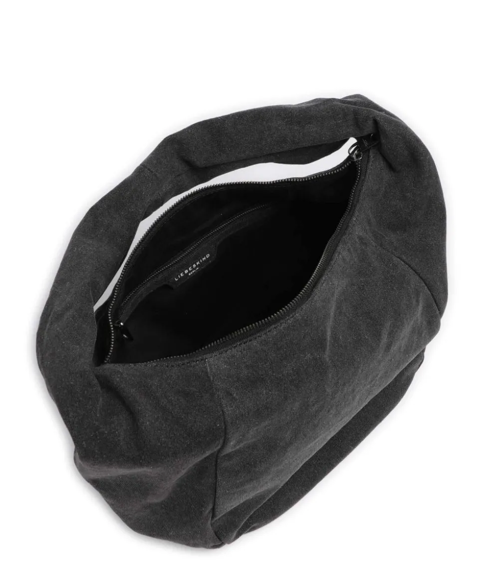 Farrah Denim M Beuteltasche Baumwolle schwarz