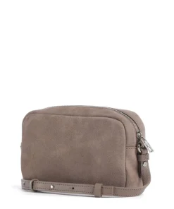 Farrah Suede S Umhängetasche Veloursleder taupe