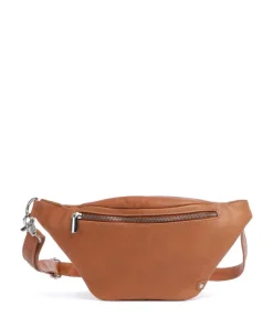 Fashion Favorites Gürteltasche weiches Rindsleder cognac