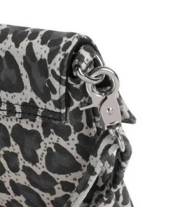 Fashion Favourites Umhängetasche Schafsleder grau