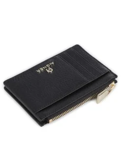 Fashion Kreditkartenetui genarbtes Rindsleder navy