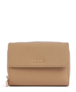 Fatto Martha RFID Geldbörse genarbtes Rindsleder hellbraun