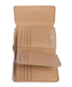 Fatto Martha RFID Geldbörse genarbtes Rindsleder hellbraun