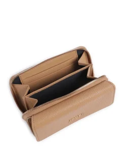 Fatto Martha RFID Geldbörse genarbtes Rindsleder hellbraun