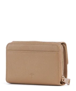 Fatto Martha RFID Geldbörse genarbtes Rindsleder hellbraun