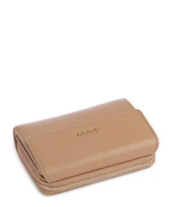 Fatto Martha RFID Geldbörse genarbtes Rindsleder hellbraun