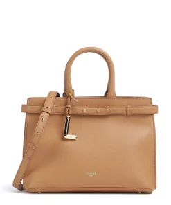 Faubourg M Handtasche genarbtes Rindsleder camel
