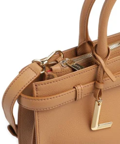 Faubourg M Handtasche genarbtes Rindsleder camel