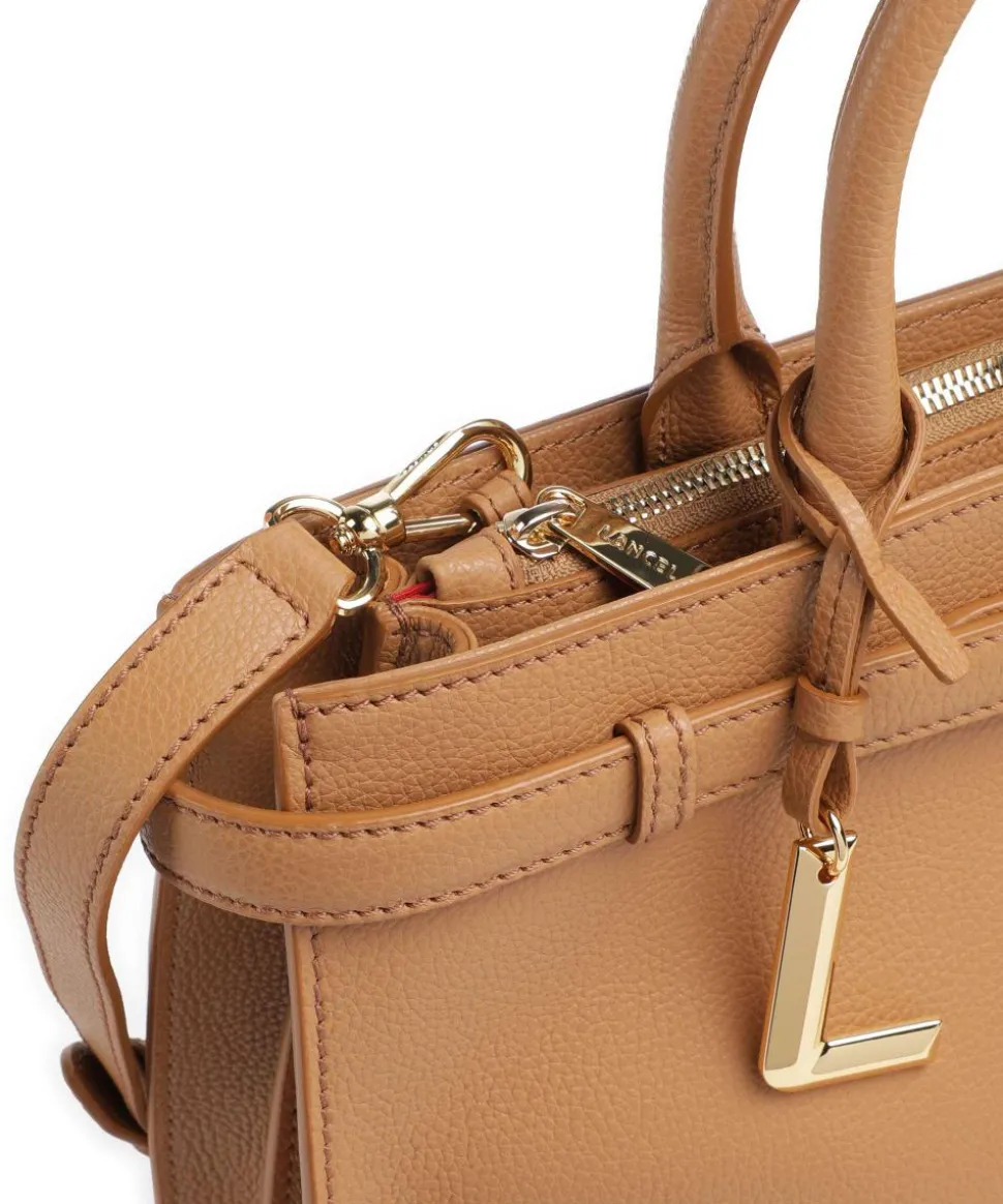 Faubourg M Handtasche genarbtes Rindsleder camel