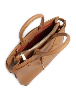 Faubourg M Handtasche genarbtes Rindsleder camel