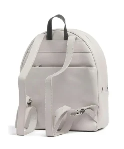 Favignana Rucksack fein genarbtes Kalbsleder hellgrau