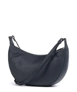 Faye Umhängetasche genarbtes Rindsleder navy