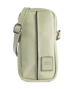 FB Handytasche fein genarbtes Leder hellgrün