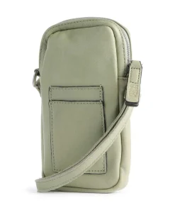 FB Handytasche fein genarbtes Leder hellgrün