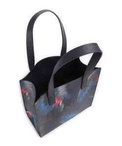 Feacons Handtasche Lederimitat navy