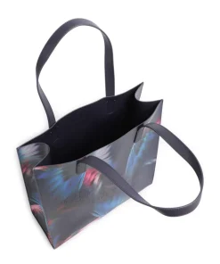 Feakkon Shopper Lederimitat navy