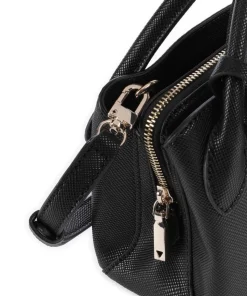 Fedena Handtasche Lederimitat schwarz