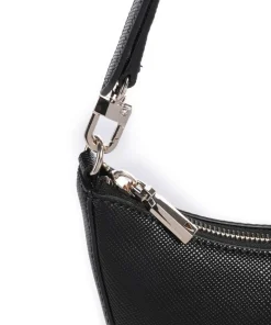 Fedena Schultertasche Lederimitat schwarz