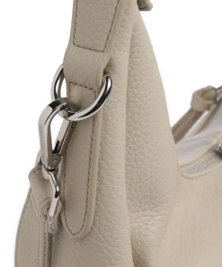 Feel Wild Beuteltasche genarbtes Leder stein