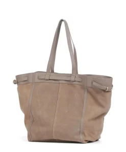 Felicia Cozy Shopper aufgerautes Leder beige