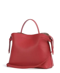 Femke Handtasche Lederimitat rot