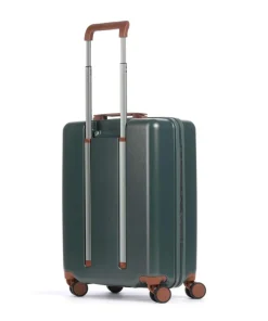 Ferrara 4-Rollen Trolley dunkelgrün 55 cm