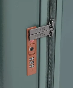 Ferrara 4-Rollen Trolley dunkelgrün 55 cm