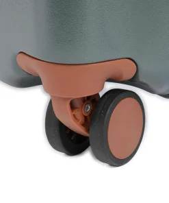 Ferrara 4-Rollen Trolley dunkelgrün 55 cm