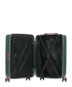 Ferrara 4-Rollen Trolley dunkelgrün 55 cm