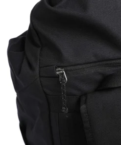 Fieldsmith Rolltop Rucksack Bio-Baumwolle schwarz