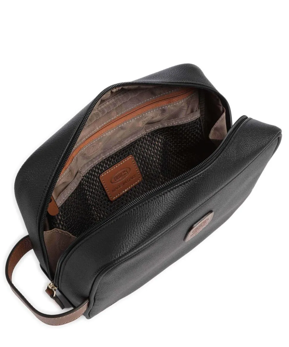 Firenze Kulturbeutel schwarz 25 cm