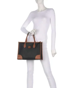 Firenze Shopper Lederimitat schwarz