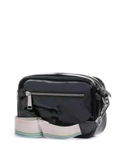 Firenze Vernis Umhängetasche Kunststoff schwarz