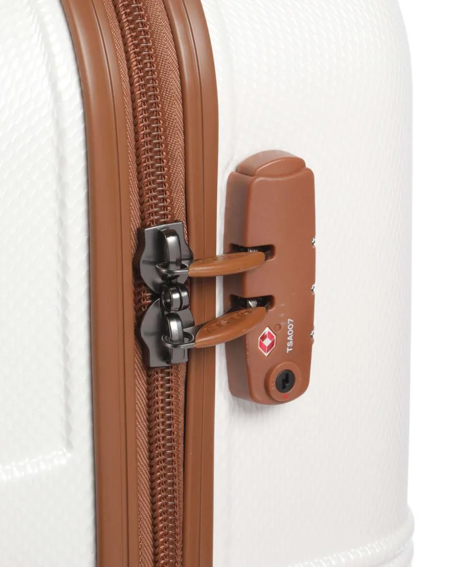 Flanerie SE 4-Rollen Trolley weiß 66 cm