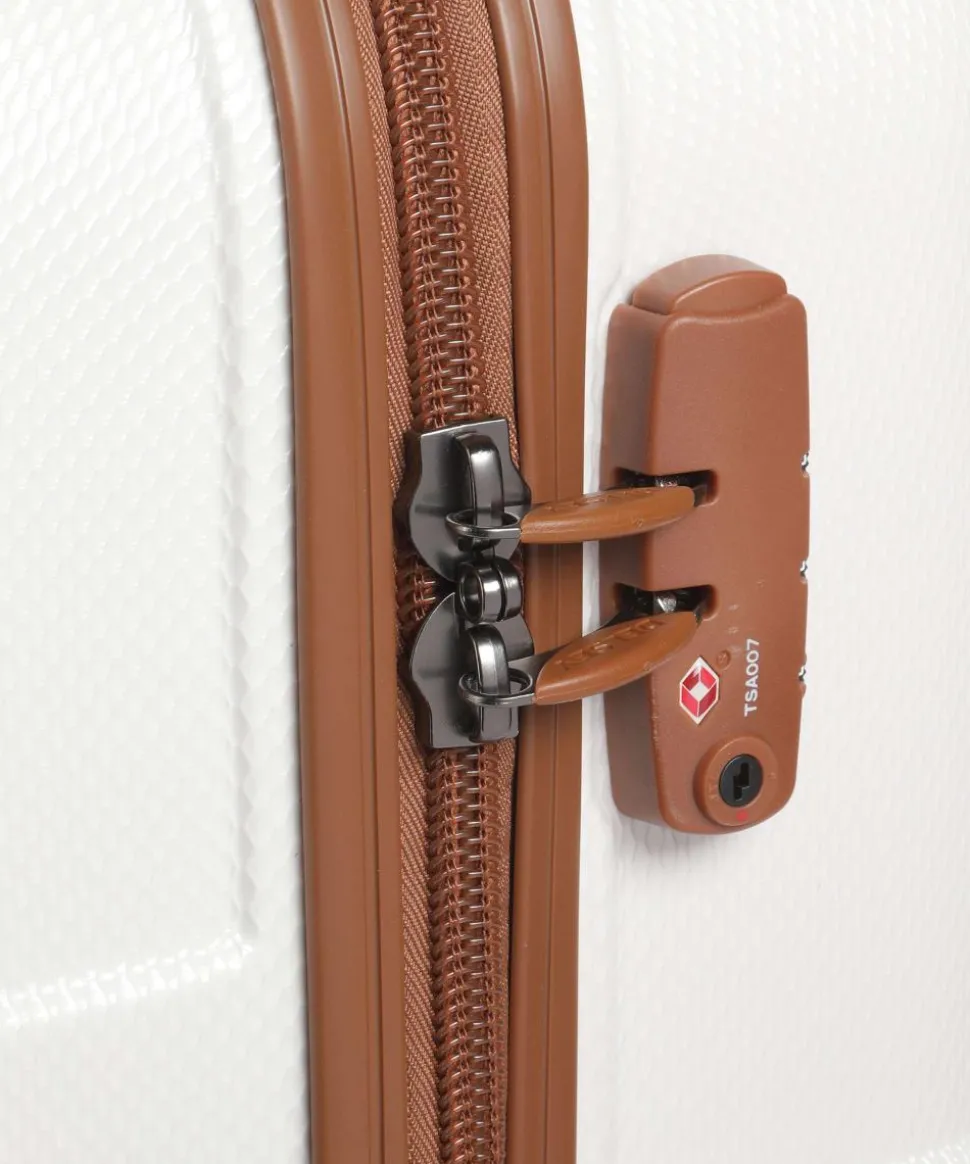 Flanerie SE 4-Rollen Trolley Set weiß 76