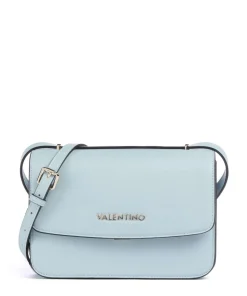 Flap Re Umhängetasche Lederimitat hellblau