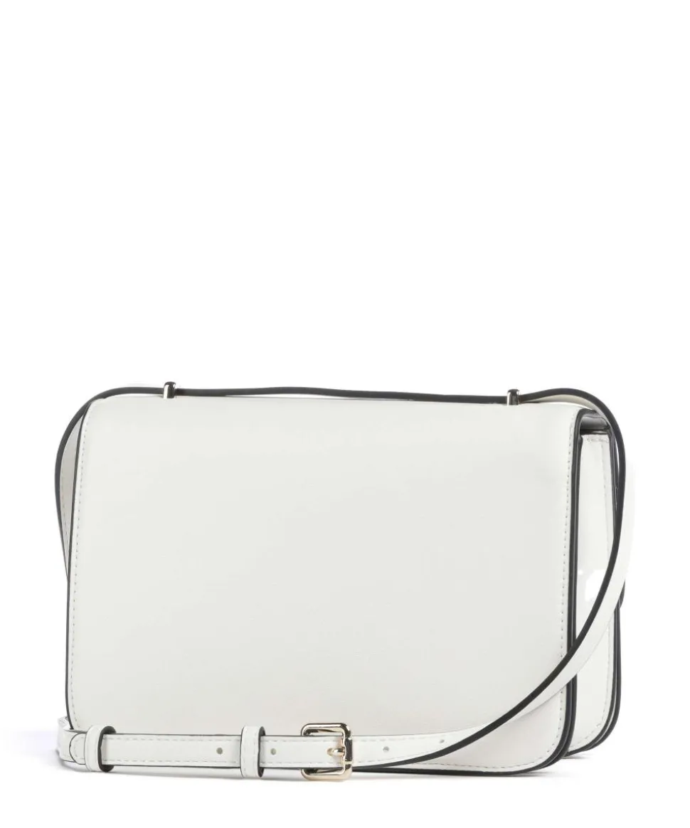 Flap Re Umhängetasche Lederimitat weiß