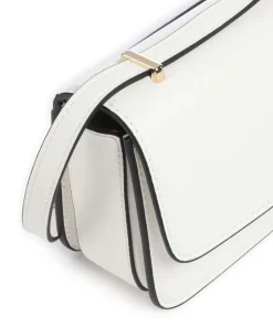 Flap Re Umhängetasche Lederimitat weiß