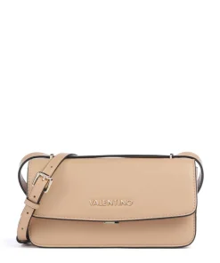 Flap Re Umhängetasche Lederimitat beige